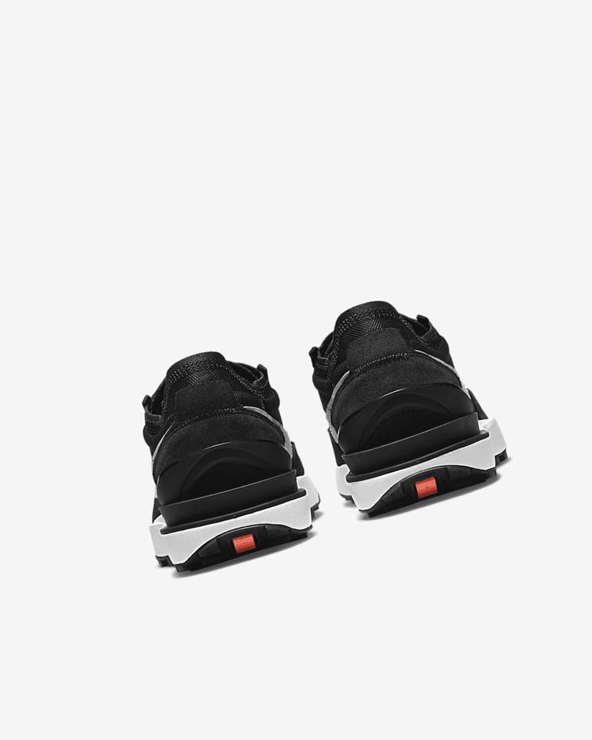 Black / Orange / White Women's Nike Waffle One Sneakers | UK3039