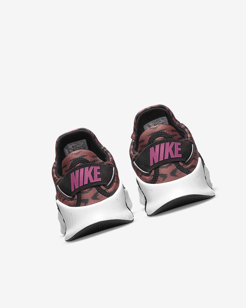 Black / Pink Women's Nike Free Metcon 4 Training Shoes | UK3111