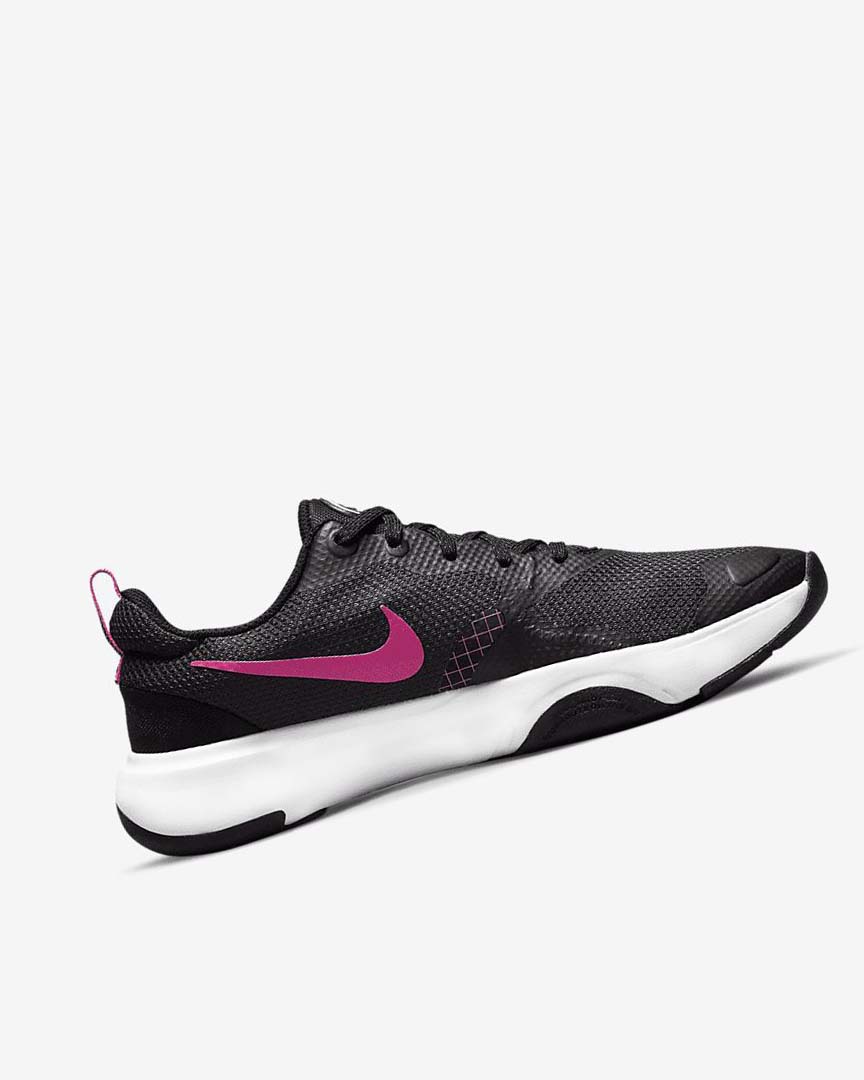 Black / Purple / Purple / Pink Women's Nike City Rep TR Training Shoes | UK4778