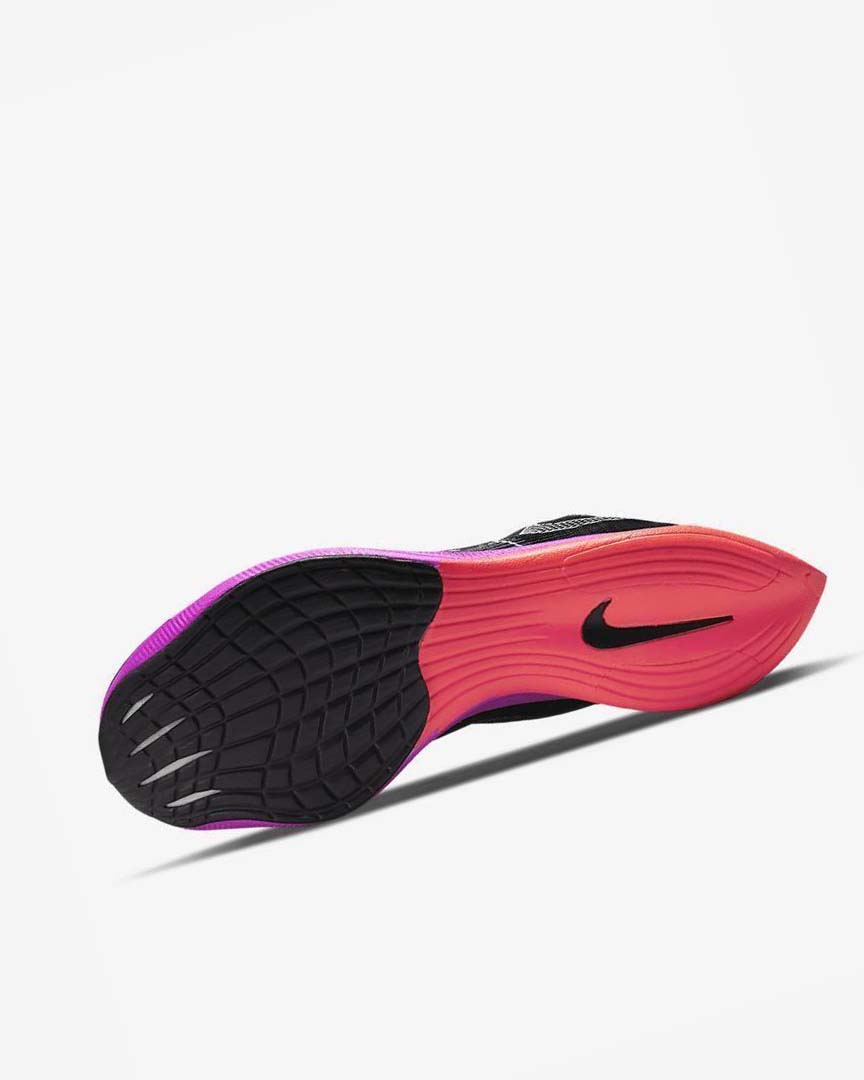 Black / Purple / Red Men's Nike ZoomX Vaporfly Next% 2 Running Shoes | UK5475