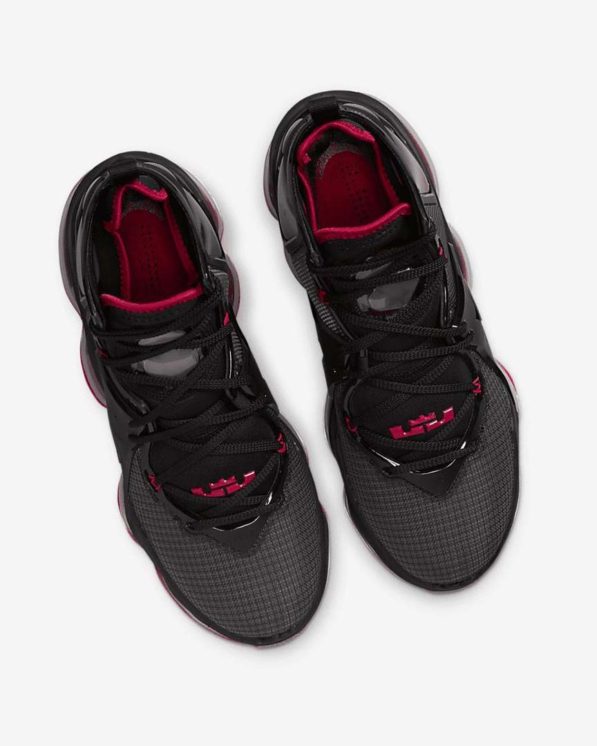 Black / Red / Black Women's Nike LeBron 19 Basketball Shoes | UK2525