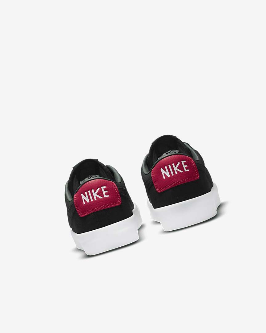 Black / Red / Black Women's Nike SB Zoom Blazer Low Pro GT Premium Skate Shoes | UK2604