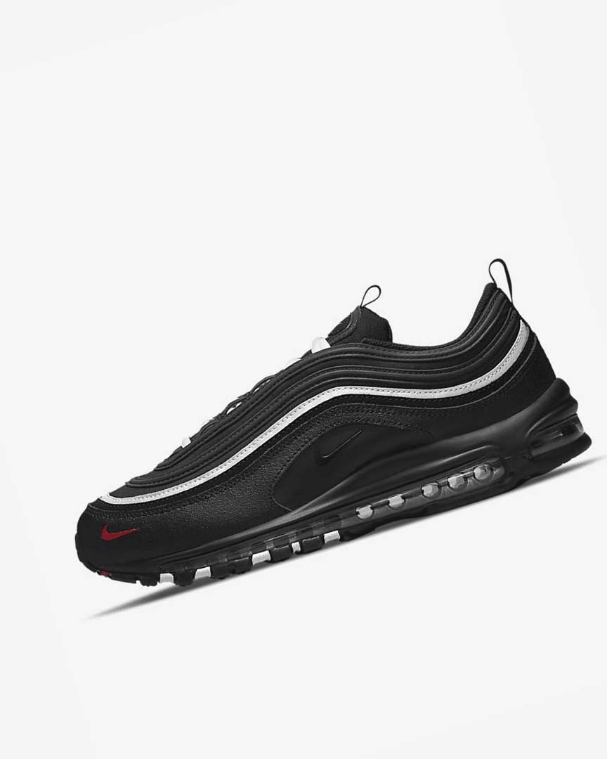 Black / Red / White / Black Men\'s Nike Air Max 97 Casual Shoes | UK4579