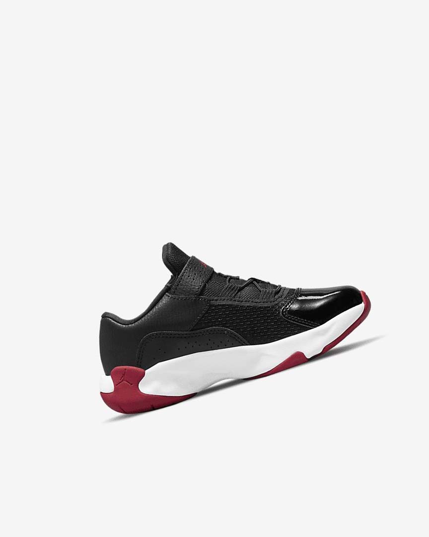 Black / Red / White Boys' Nike Jordan 11 CMFT Low Shoes | UK3243