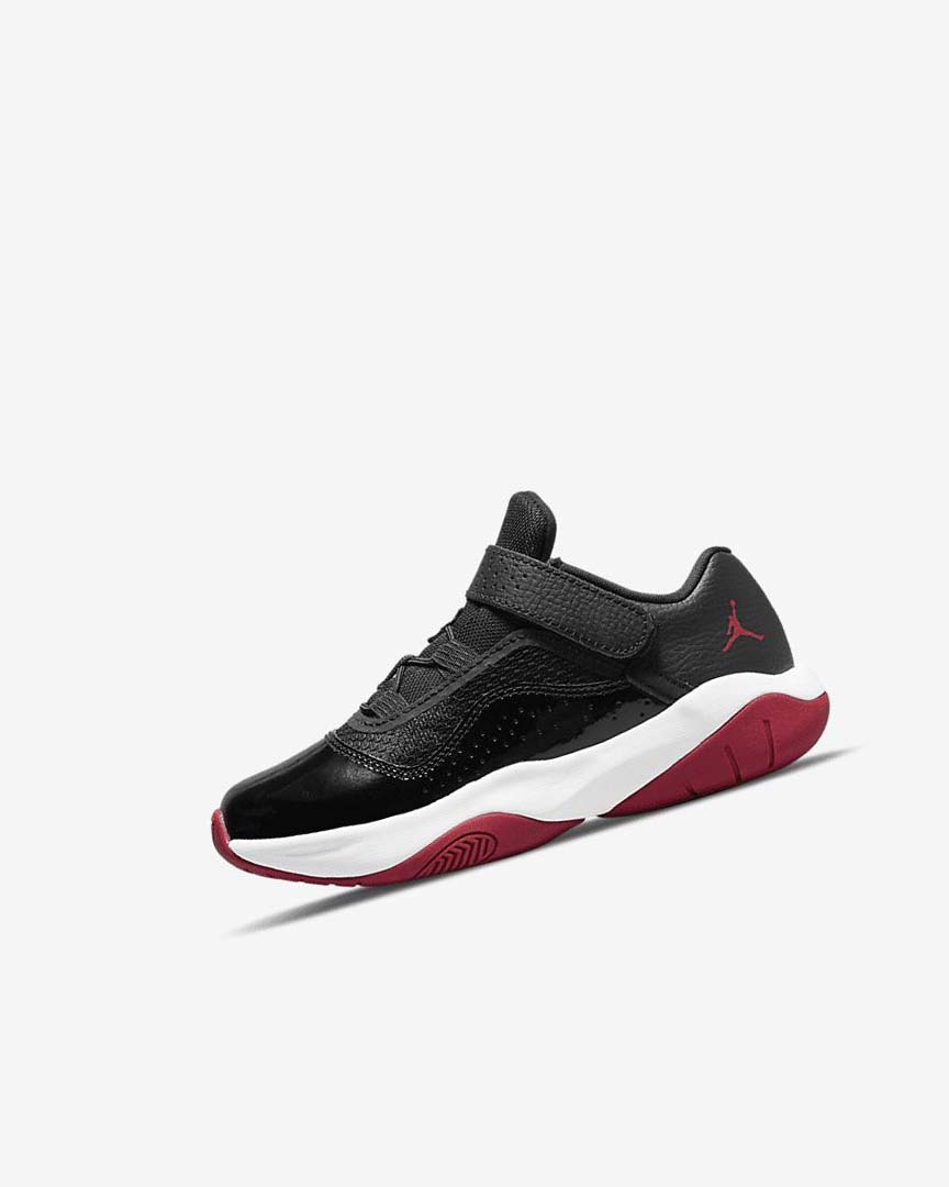 Black / Red / White Boys\' Nike Jordan 11 CMFT Low Shoes | UK3243