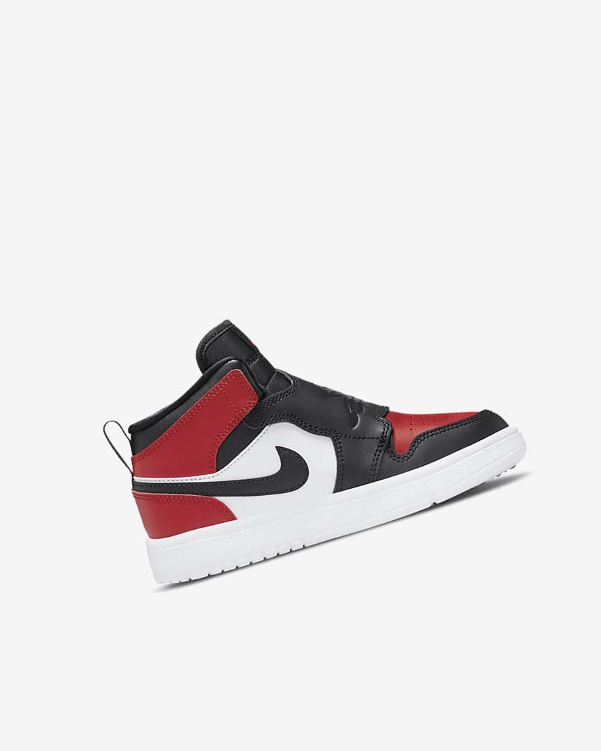 Black / Red / White / Dark Grey Boys' Nike Sky Jordan 1 Shoes | UK1145