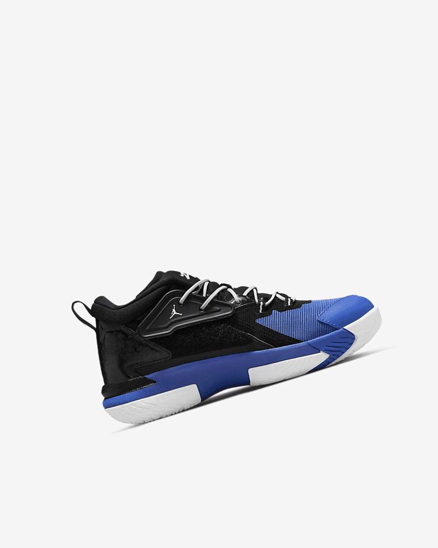 Black / Royal / White Boys' Nike Zion 1 Basketball Shoes | UK2472