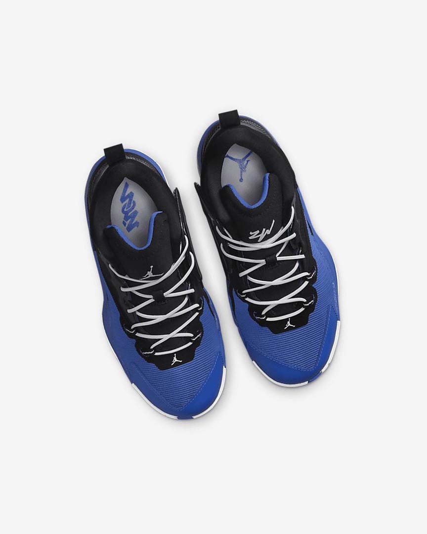 Black / Royal / White Boys' Nike Zion 1 Basketball Shoes | UK2472