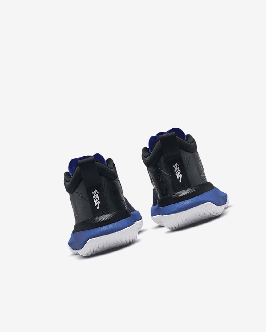 Black / Royal / White Boys' Nike Zion 1 Basketball Shoes | UK5530