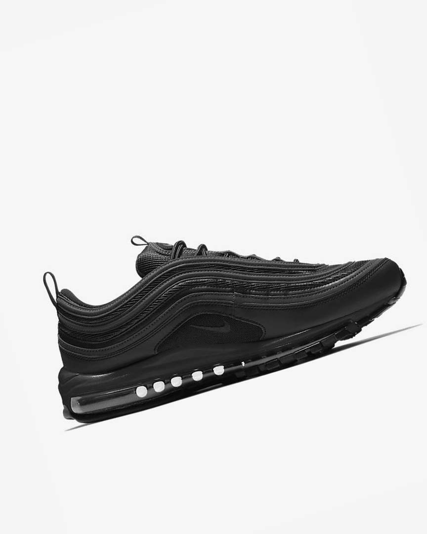 Black / White / Black Men's Nike Air Max 97 Casual Shoes | UK2975