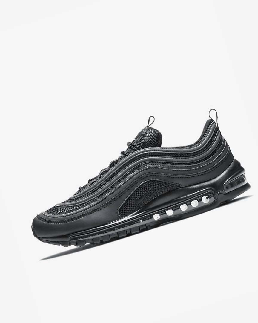 Black / White / Black Men\'s Nike Air Max 97 Casual Shoes | UK2975