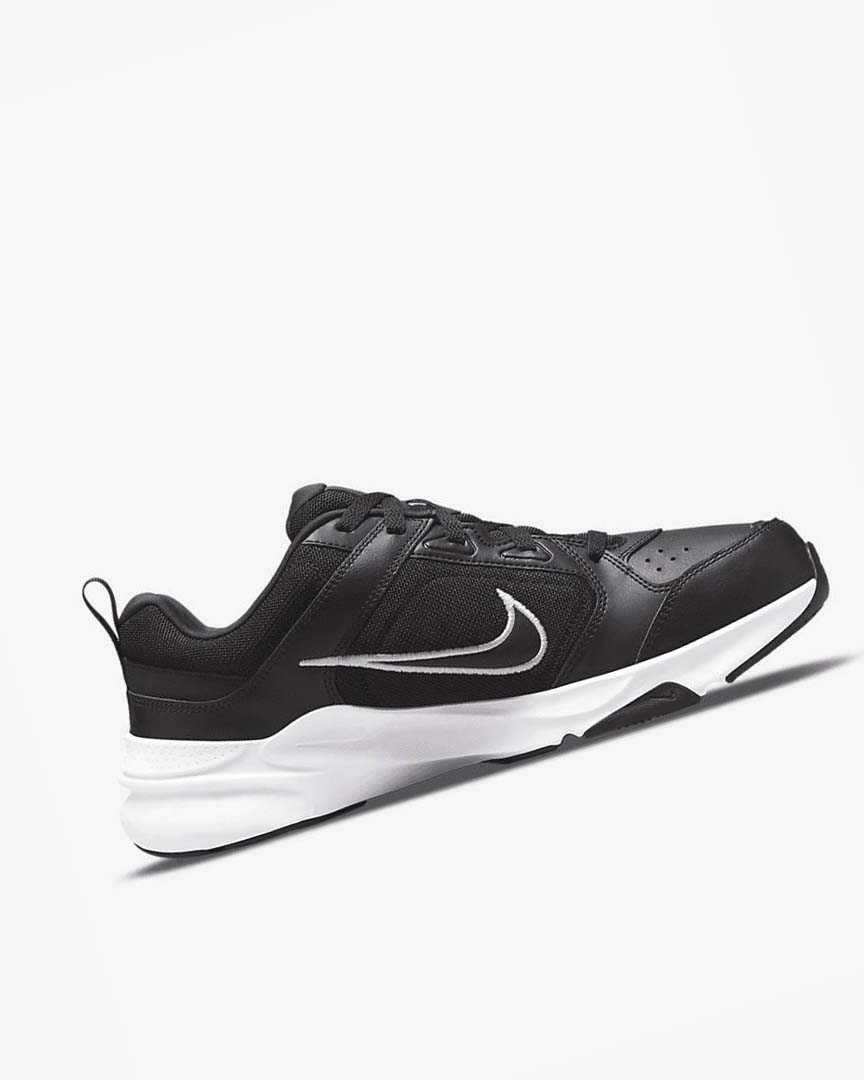 Black / White / Black Men's Nike Defy All Day Training Shoes | UK2278