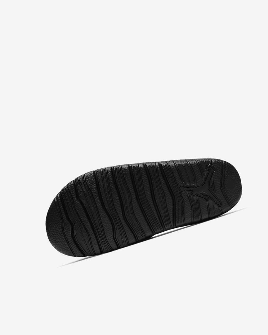 Black / White Boys' Nike Jordan Break Slides | UK4802