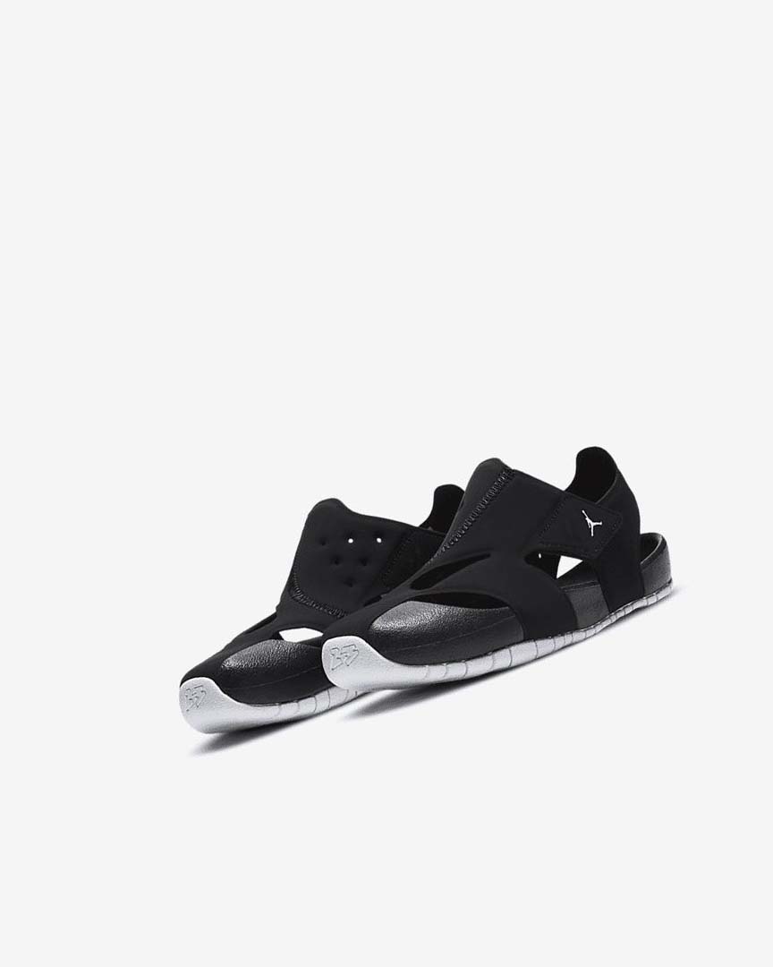 Black / White Boys' Nike Jordan Flare Shoes | UK2346