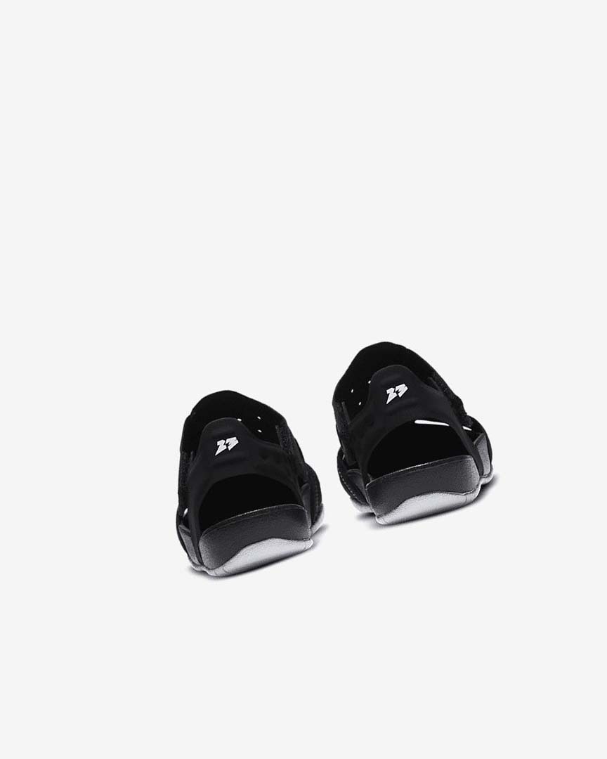 Black / White Boys' Nike Jordan Flare Shoes | UK2346