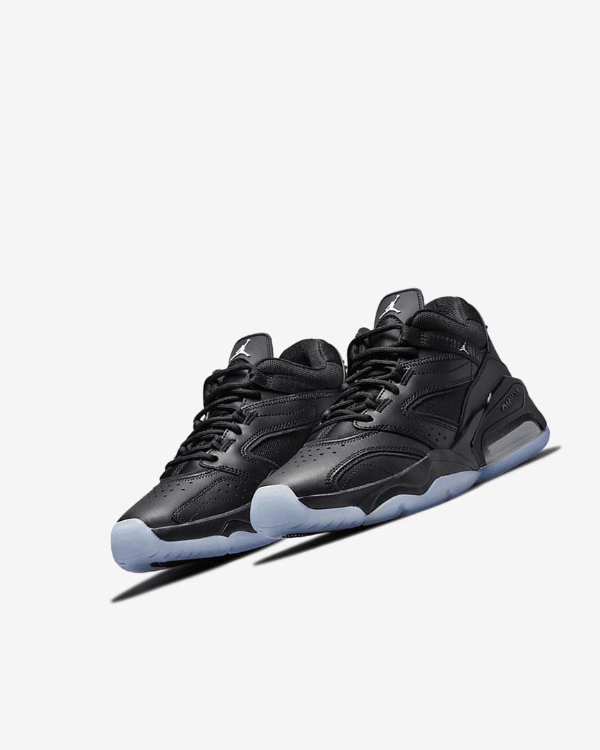 Black / White Boys' Nike Jordan Point Lane Basketball Shoes | UK2809