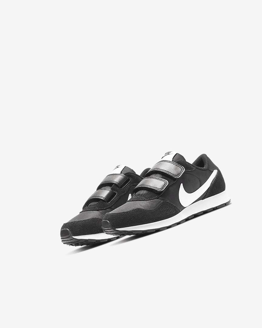 Black / White Boys' Nike MD Valiant Shoes | UK2361