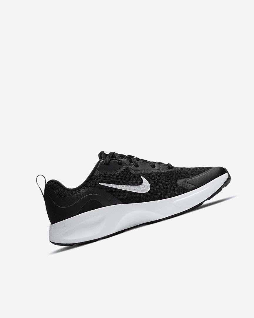 Black / White Boys' Nike Wearallday Sneakers | UK2886