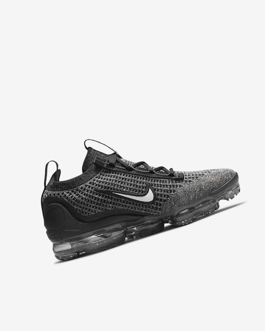 Black / White / Dark Grey / Black Boys' Nike Air VaporMax 2021 FK Sneakers | UK4645