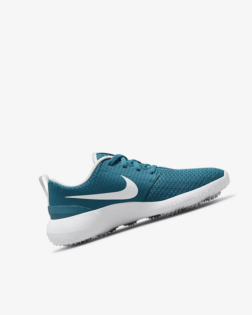 Black / White Girls' Nike Roshe G Jr. Golf Shoes | UK5132