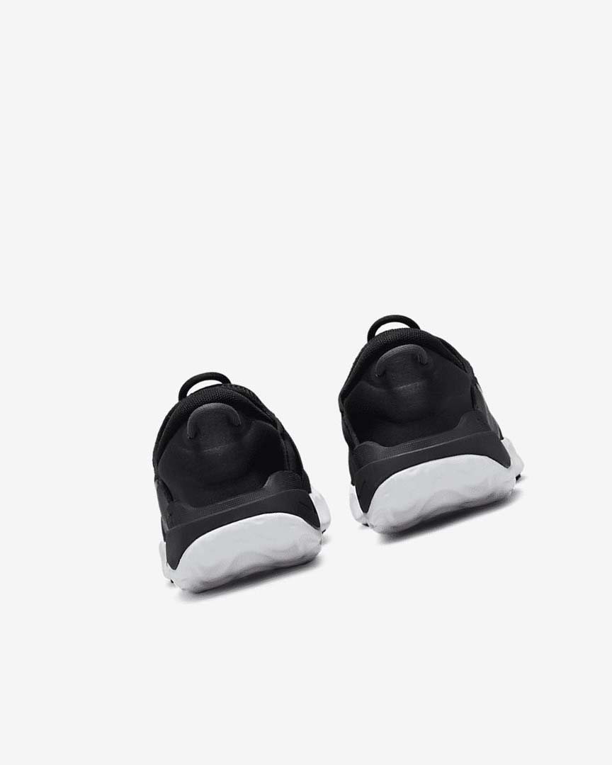 Black / White / Grey Boys' Nike Flow Running Shoes | UK1160