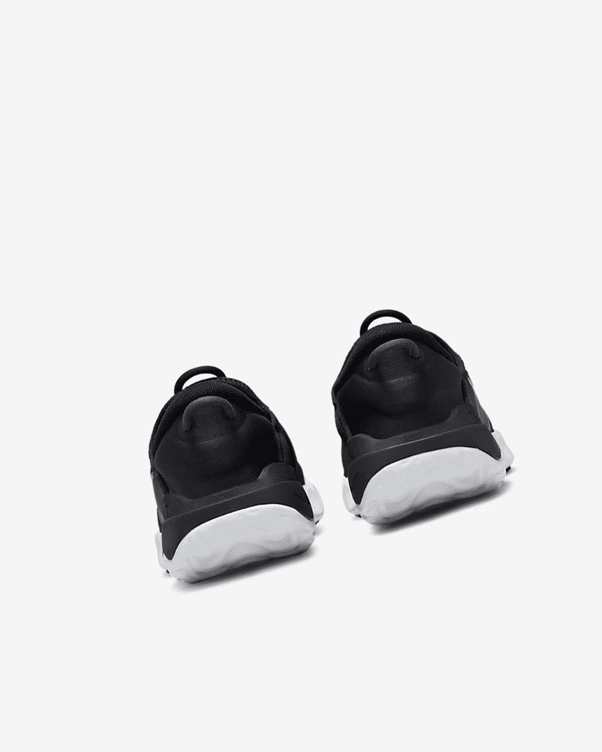 Black / White / Grey Girls' Nike Flow Running Shoes | UK2743