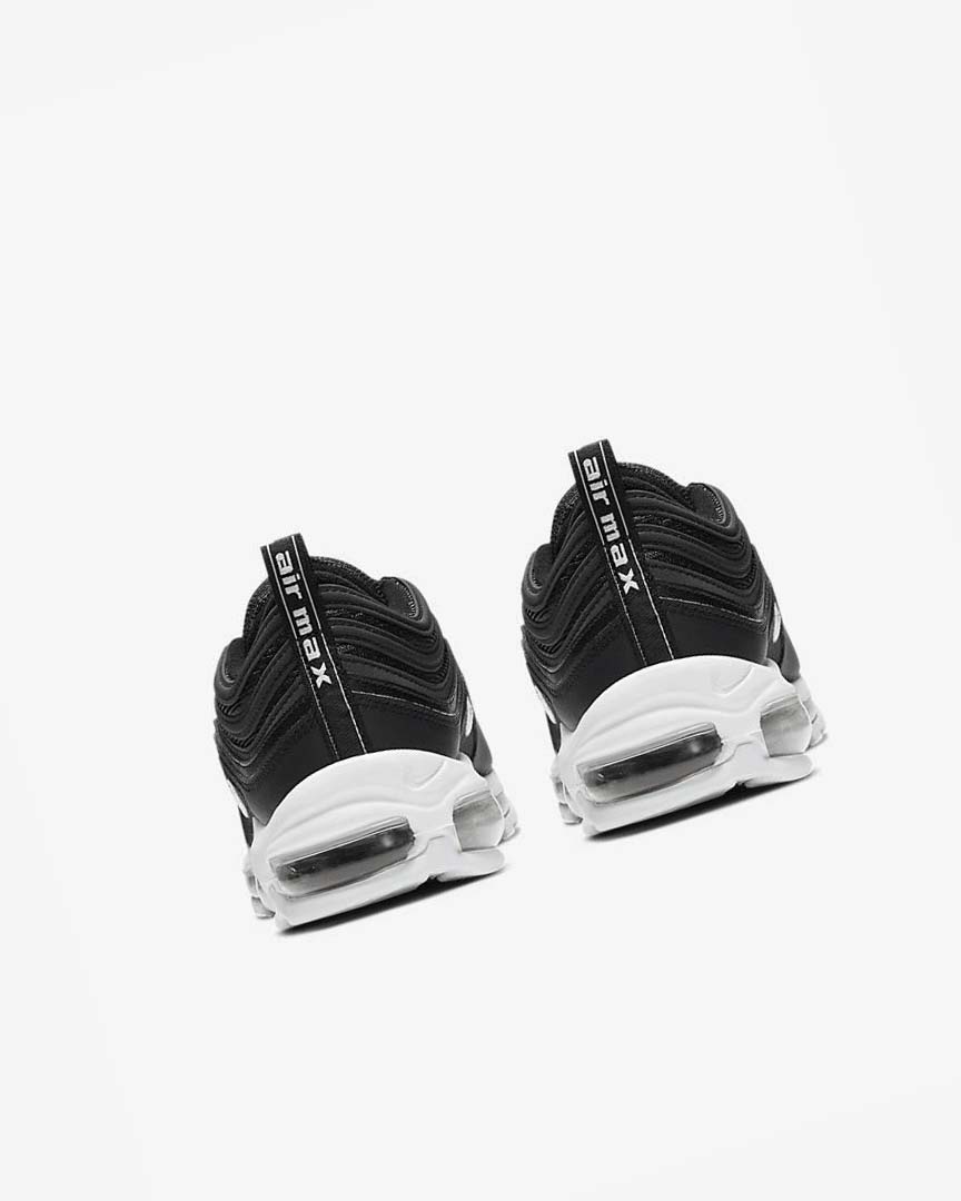 Black / White Men's Nike Air Max 97 Casual Shoes | UK2953