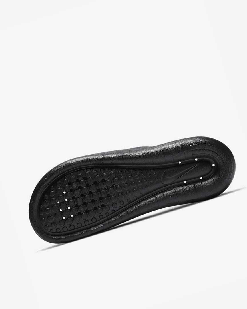 Black / White Men's Nike Victori One Slides | UK5429