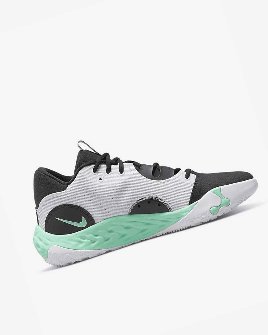 Black / White / Mint Men's Nike PG 6 Basketball Shoes | UK4884