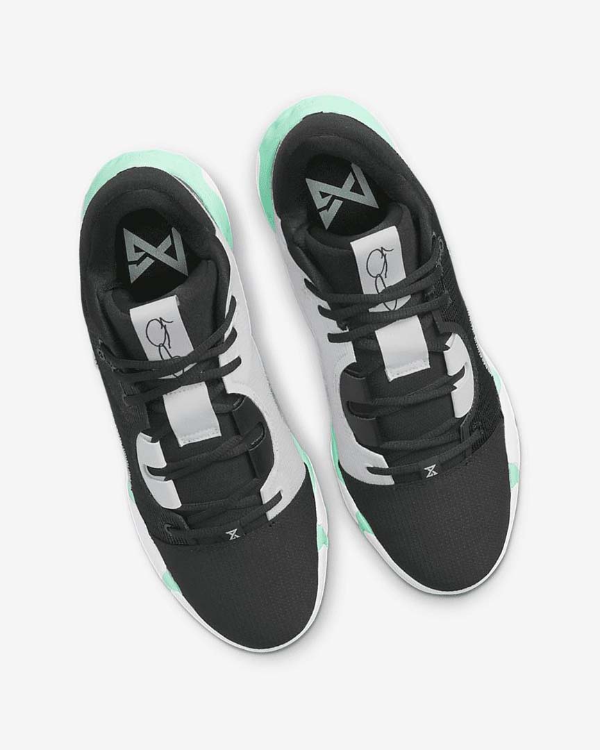 Black / White / Mint Women's Nike PG 6 Basketball Shoes | UK5118