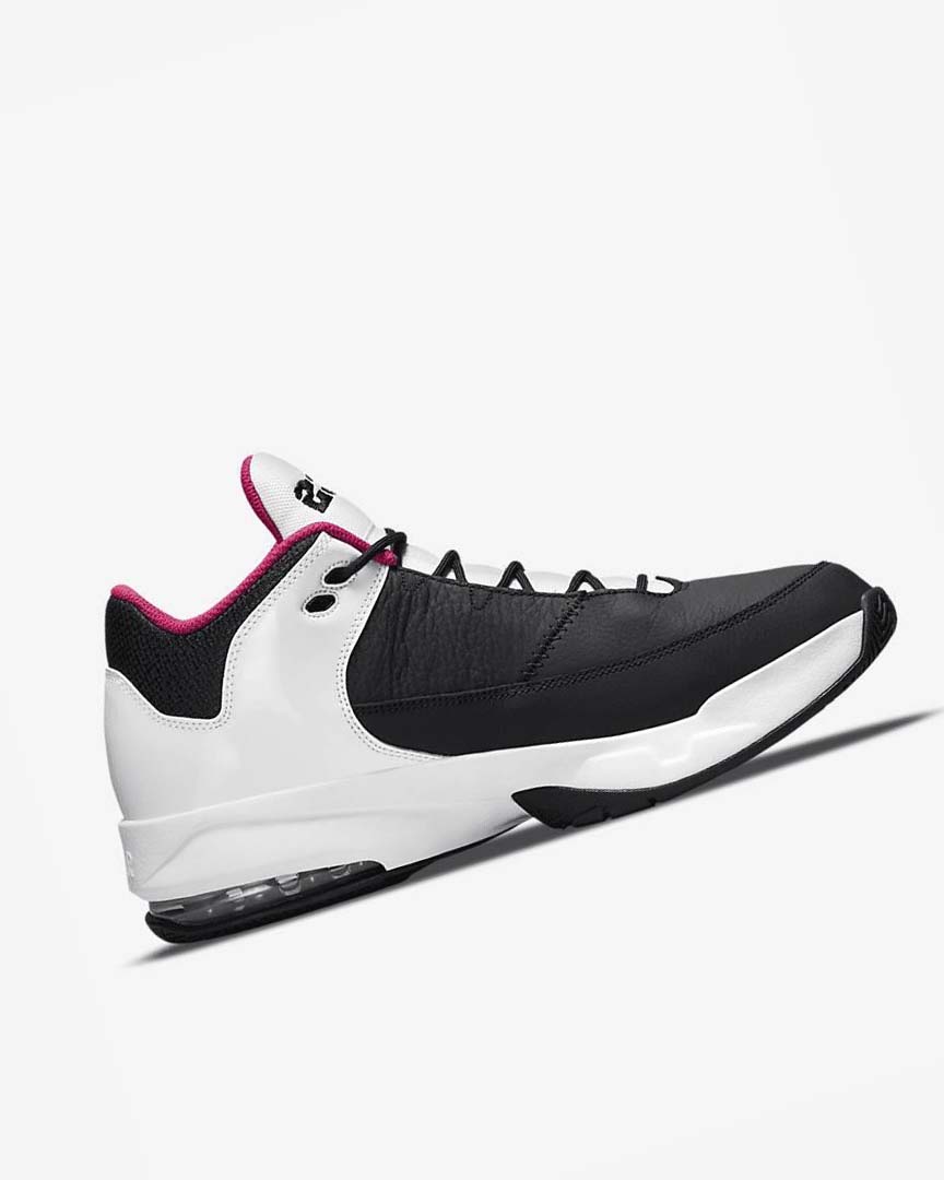 Black / White / Pink / Blue Men's Nike Jordan Max Aura 3 Basketball Shoes | UK4540