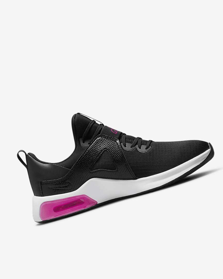 Black / White / Pink Women's Nike Air Max Bella TR 5 Training Shoes | UK5450