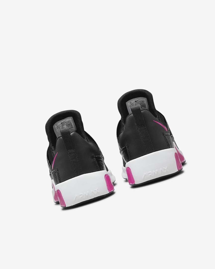 Black / White / Pink Women's Nike Air Max Bella TR 5 Training Shoes | UK5450