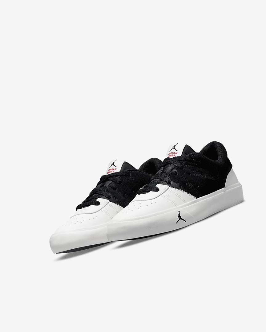 Black / White / White / Red Boys' Nike Jordan Series Sneakers | UK2348