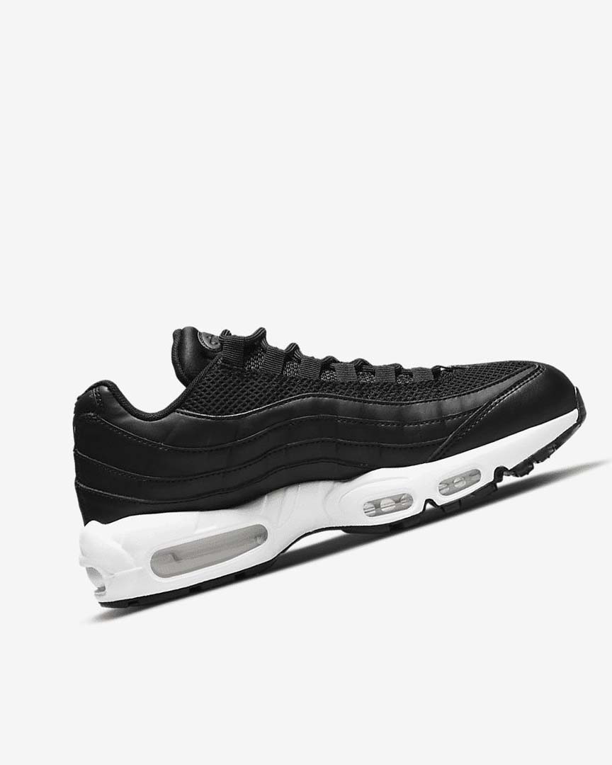 Black / White Women's Nike Air Max 95 Casual Shoes | UK2231