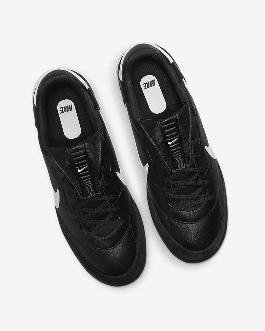 Black / White Women's Nike The Premier 3 TF Football Shoes | UK1119