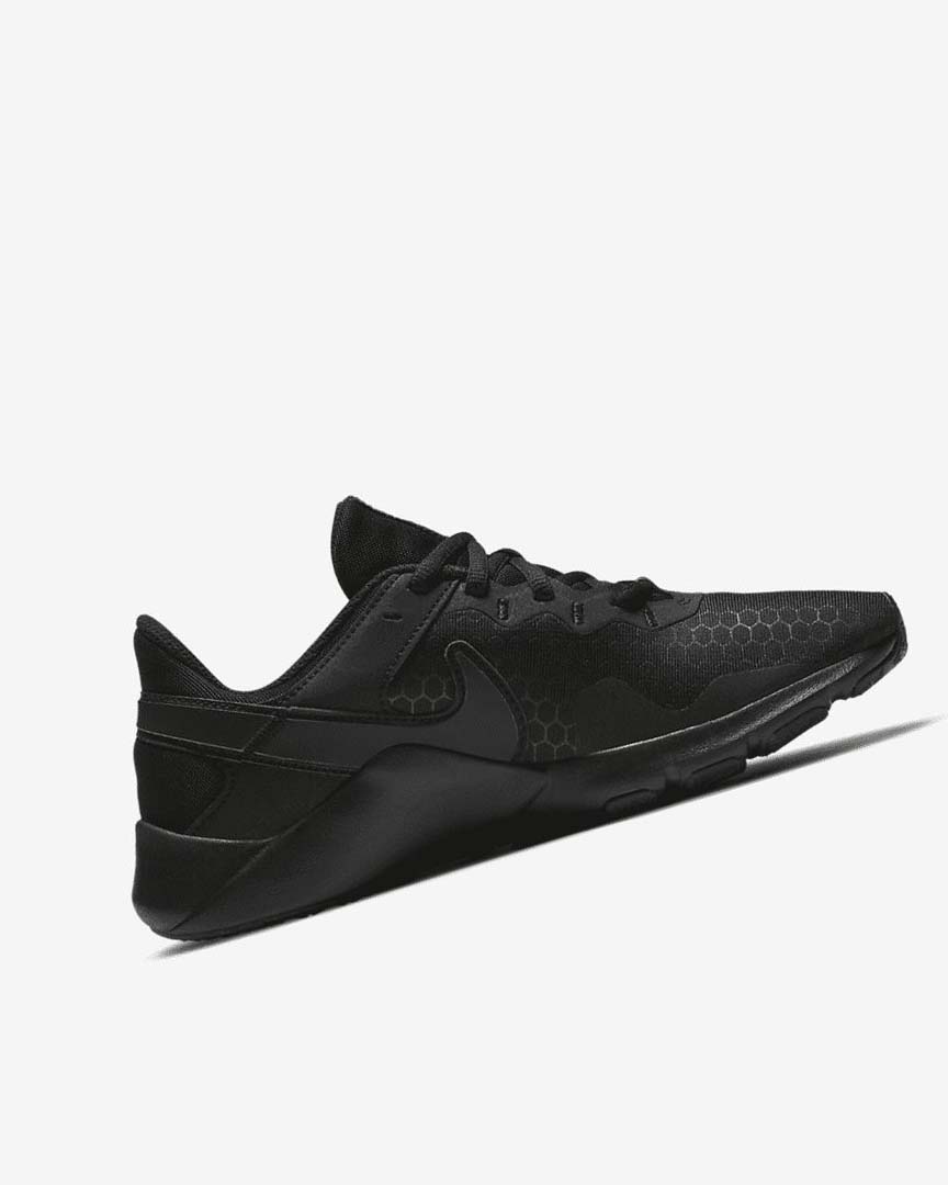 Black Women's Nike Legend Essential 2 Training Shoes | UK2576