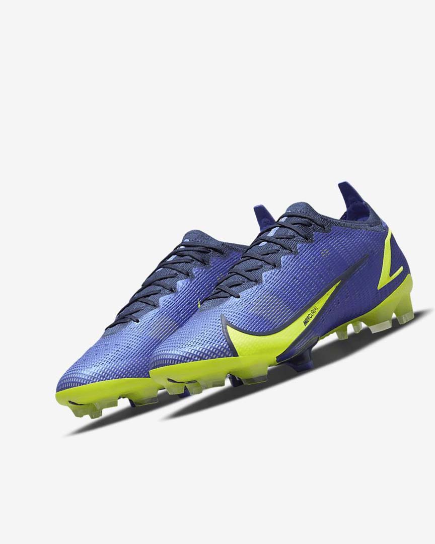 Blue / Blue Women's Nike Mercurial Vapor 14 Elite FG Football Boots | UK2907