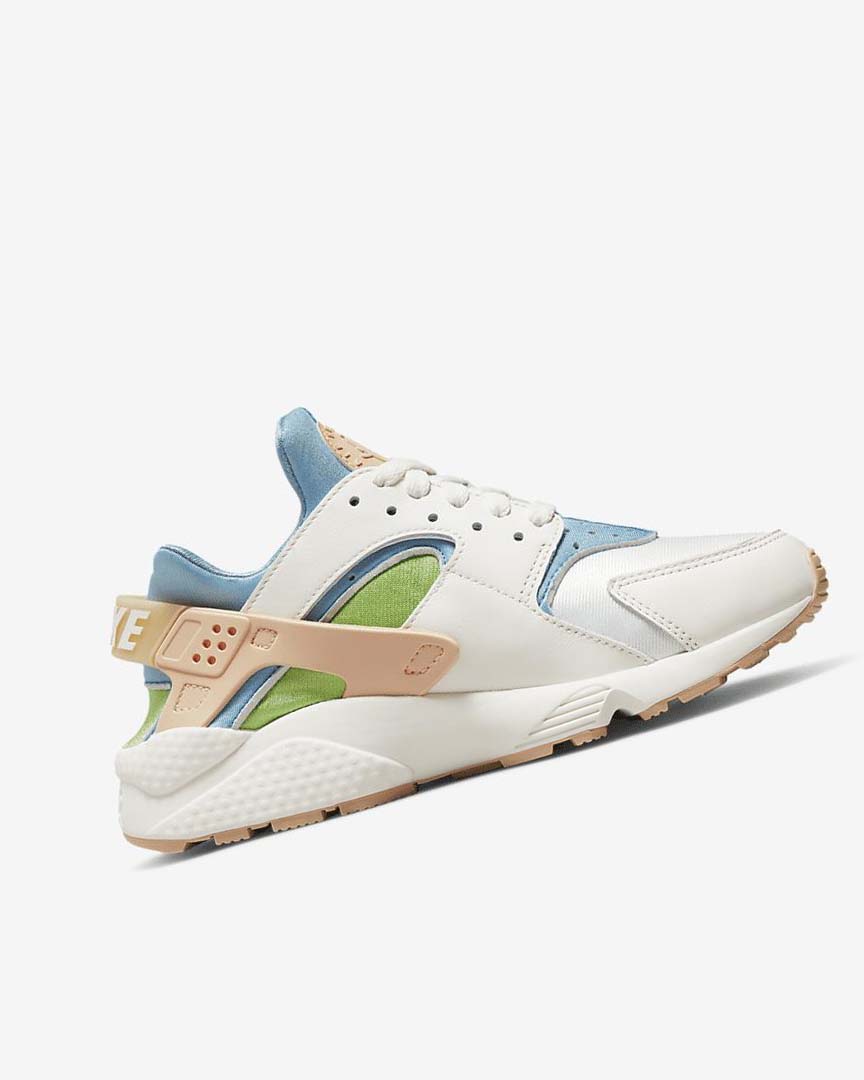 Blue / Green / Orange Women's Nike Air Huarache SE Sneakers | UK4507