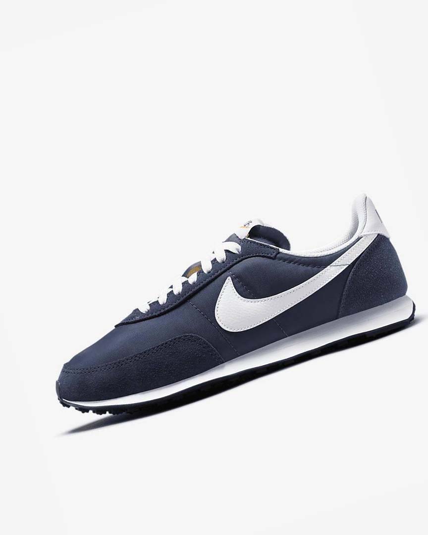 Blue / Navy / White Men\'s Nike Waffle Trainer 2 Casual Shoes | UK2756