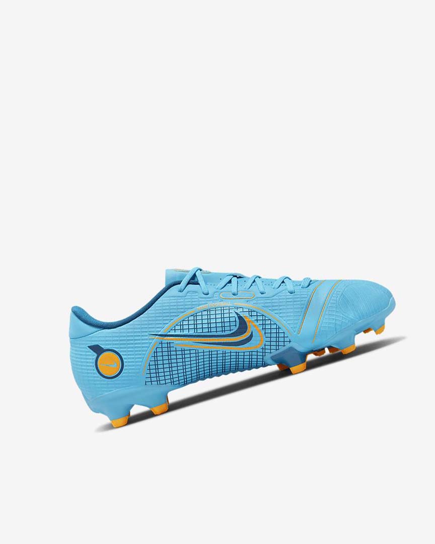 Blue / Orange Boys' Nike Jr. Mercurial Vapor 14 Academy MG Football Boots | UK3031