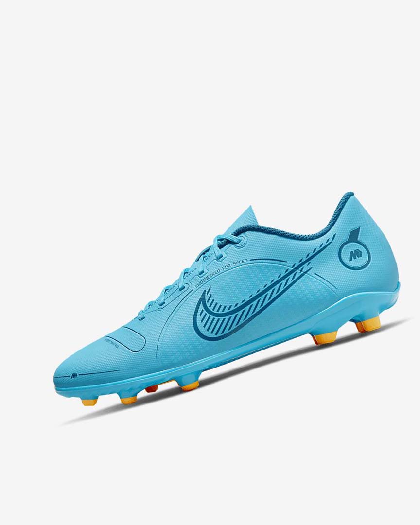 Blue / Orange Women\'s Nike Mercurial Vapor 14 Club MG Football Boots | UK2638