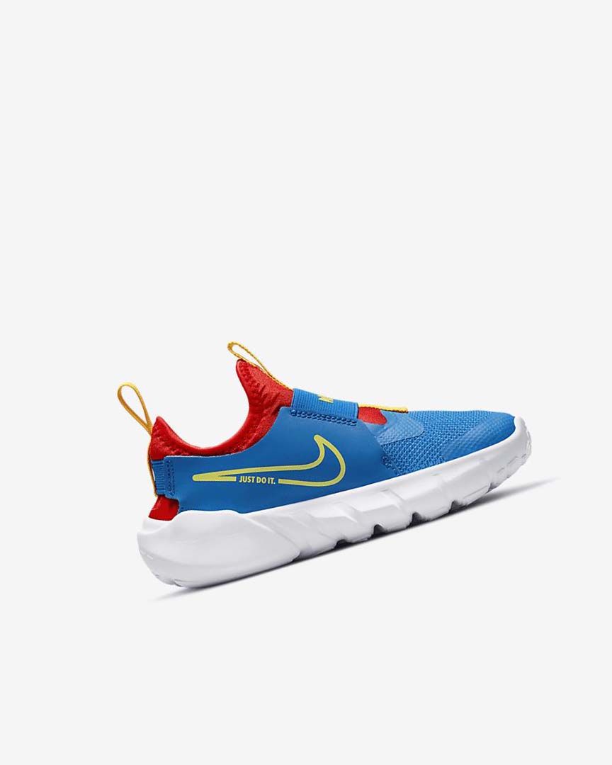 Blue / Red / Gold / Green Boys' Nike Flex Runner 2 Shoes | UK4593