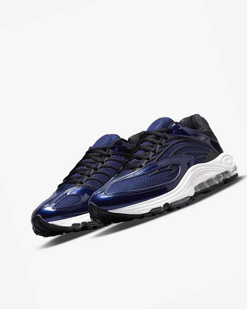 Blue / White / Black Men's Nike Air Tuned Max Sneakers | UK2708