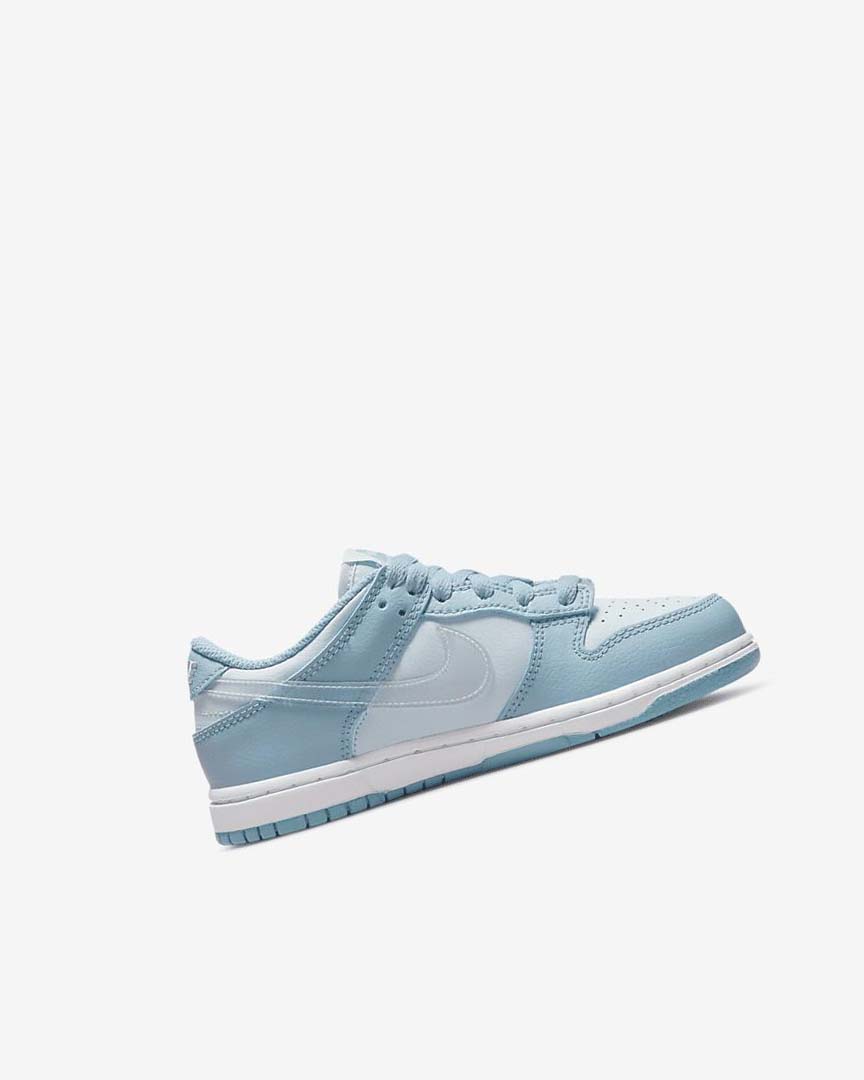 Blue / White Boys' Nike Dunk Low Sneakers | UK4541