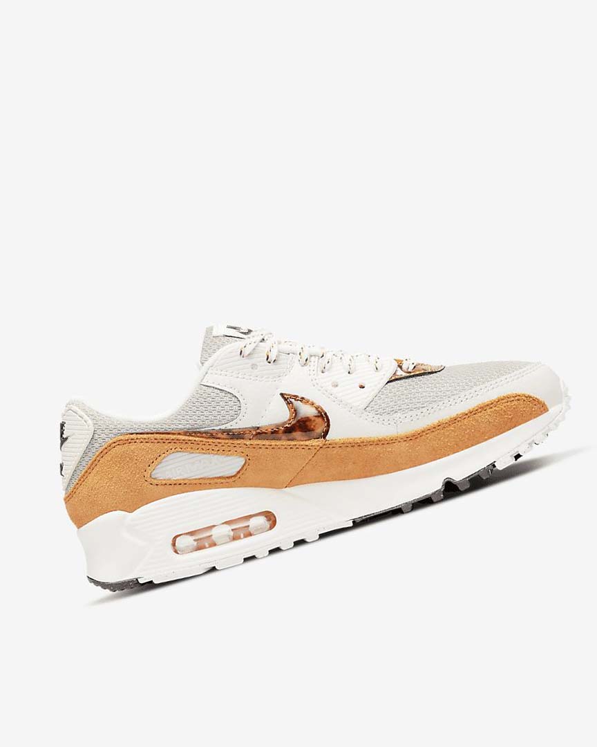 Brown / Light Beige / Deep Yellow Women's Nike Air Max 90 Casual Shoes | UK2213