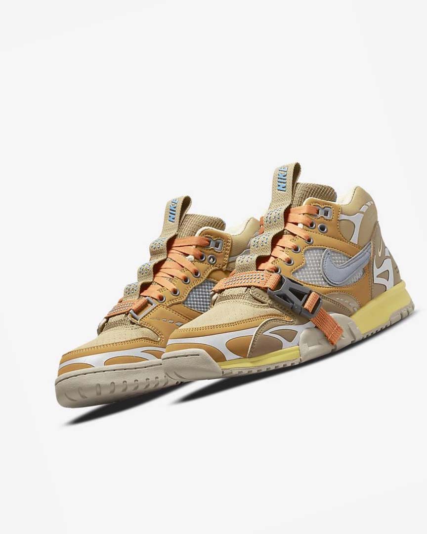 Brown / Light Men's Nike Air Trainer 1 SP Sneakers | UK2828