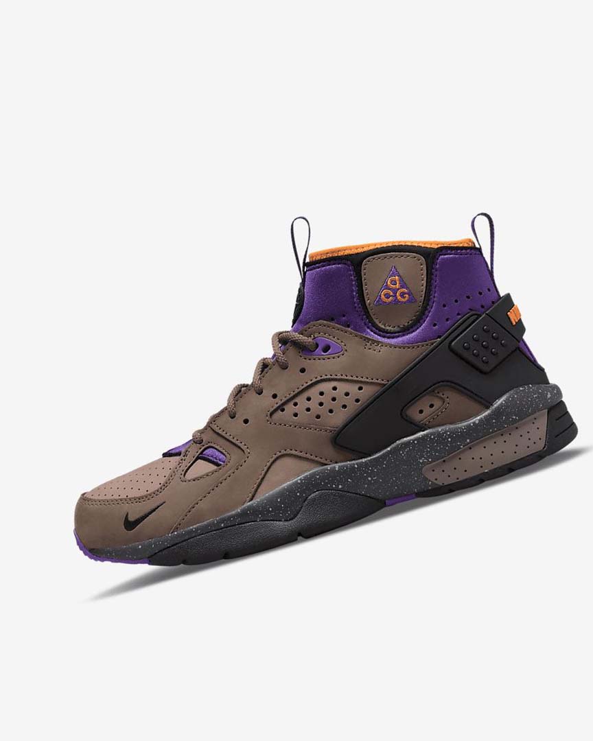 Brown / Purple / Light Men\'s Nike ACG Air Mowabb Sneakers | UK4552