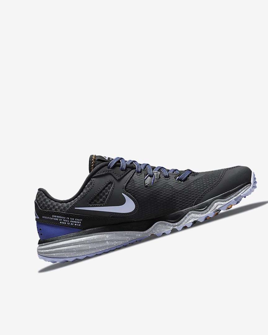 Dark Grey / Black / Light Women's Nike Juniper Trail Trail Running Shoes | UK5294