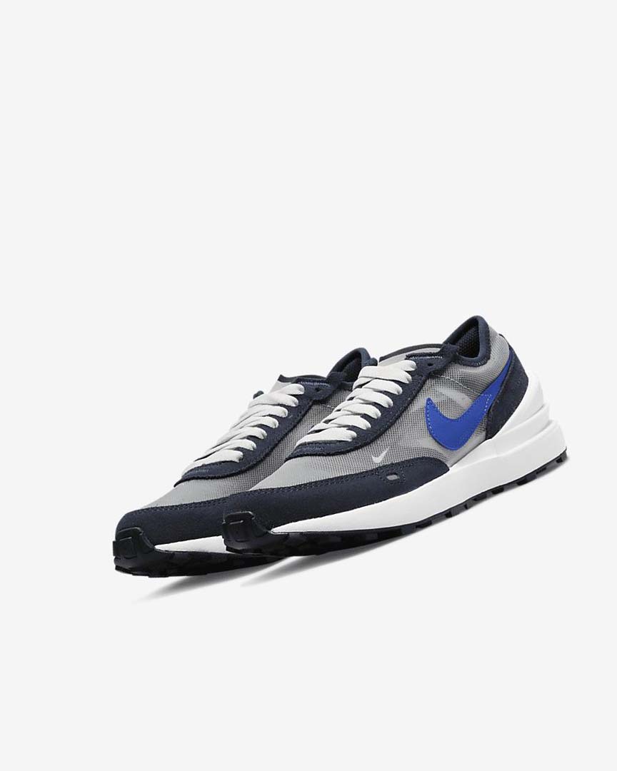 Dark Obsidian / Black / Royal Boys' Nike Waffle One Sneakers | UK5601